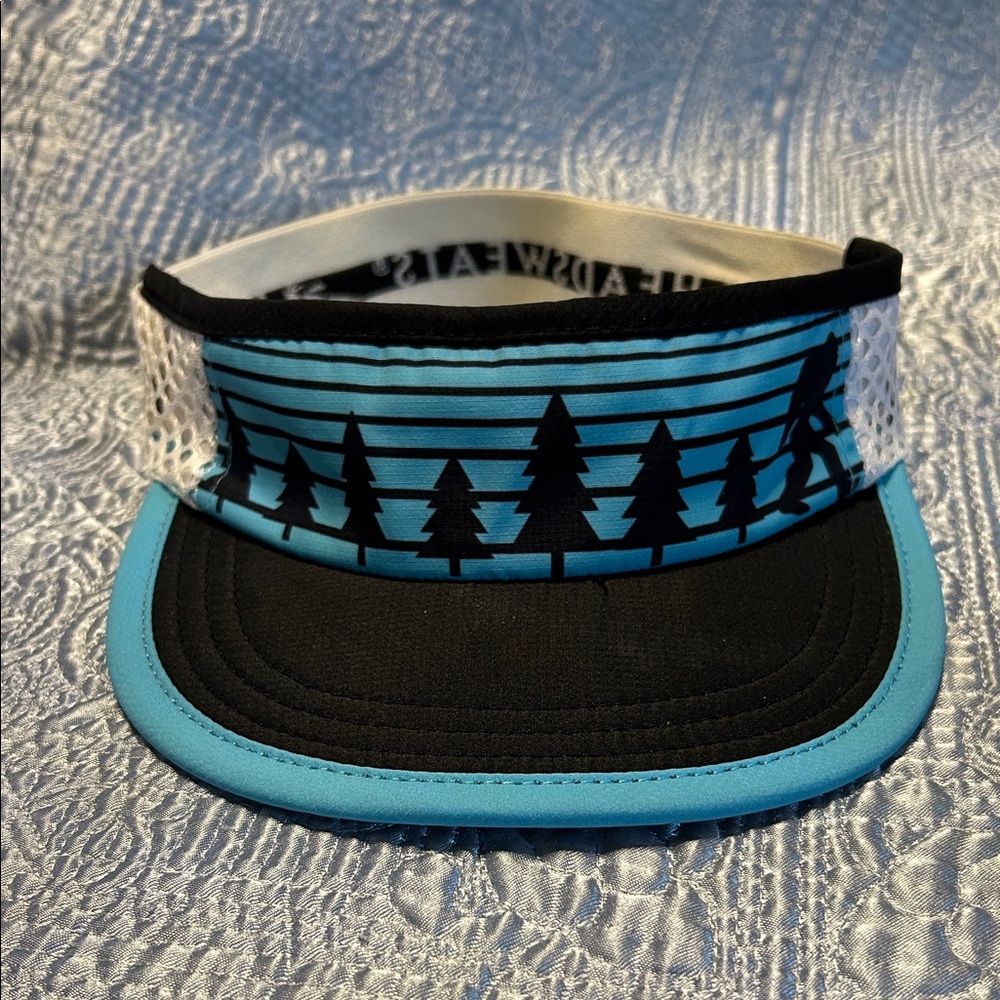 Women's Blue  heads sweat Visor